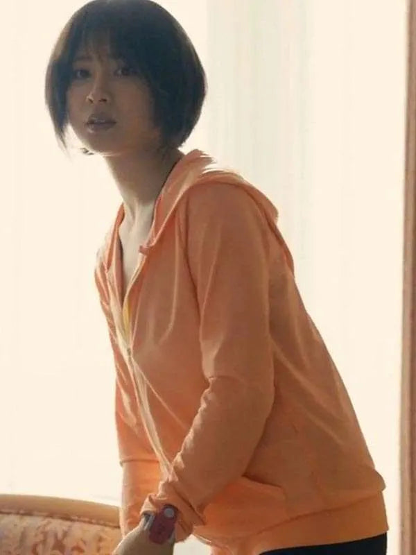 Alice-in-Borderland-Yuzuha-Usagi-Orange-Zip-Up-Hoodie
