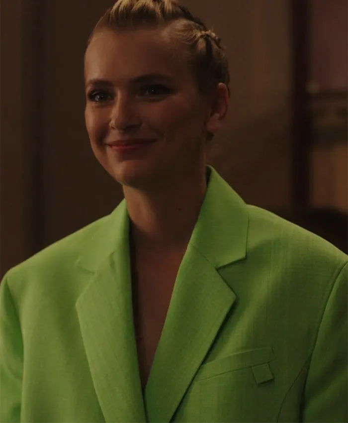 Camille Razat S03 green coat