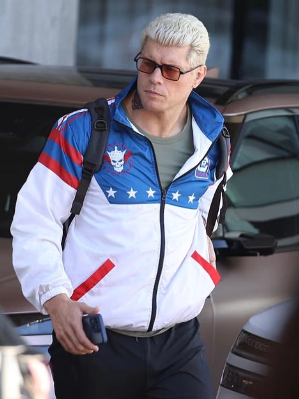 Cody-Rhodes-Stars-Stripes-Nightmare-Windbreaker-Jacket