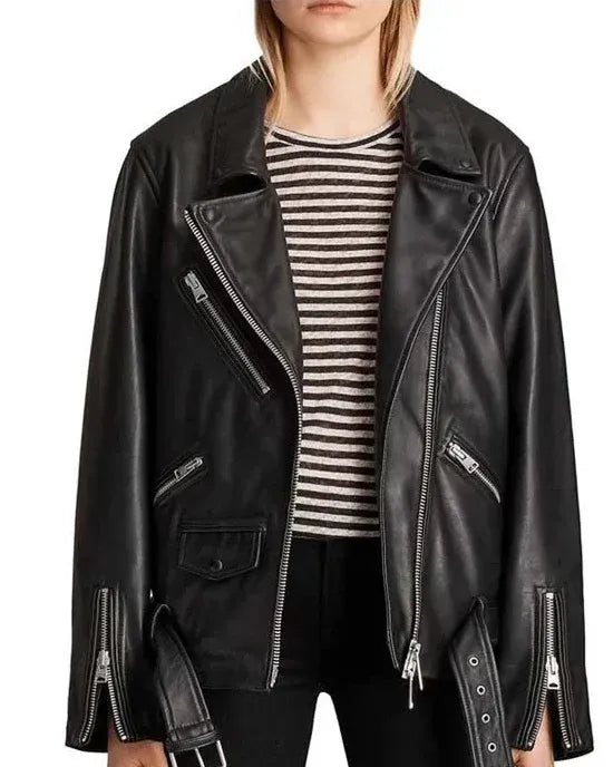 Emily in Paris Camille biker jacket