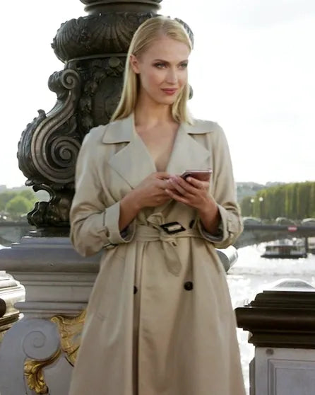 Emily in Paris Camille trench coat
