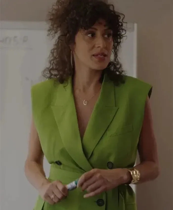 Green suit Emily in Paris Season 3
