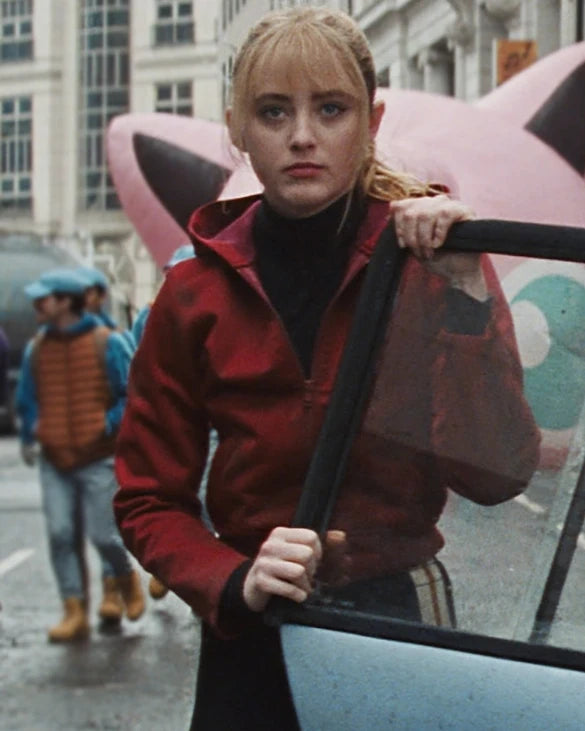 Lucy Stevens Pokémon Detective Pikachu Red Jacket