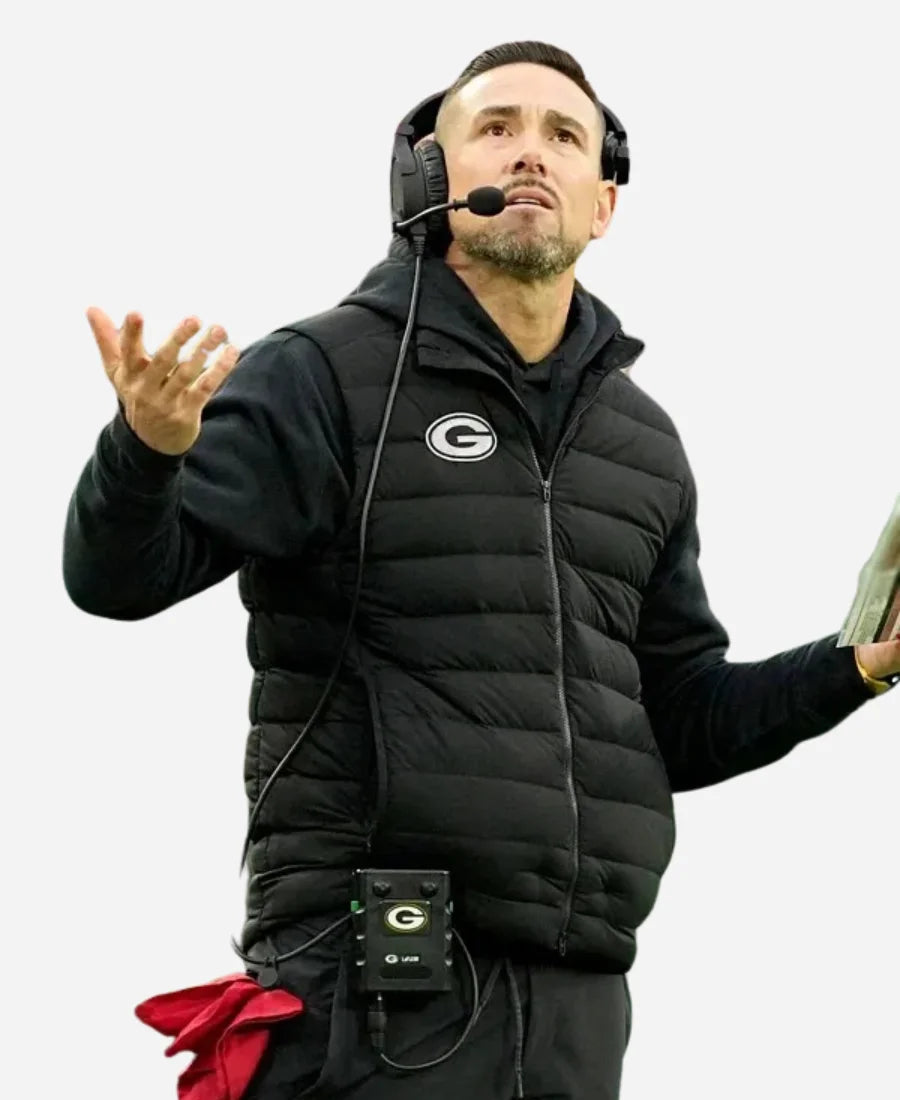 Matt-Lafleur-Green-Bay-Packers-Puffer-Vest