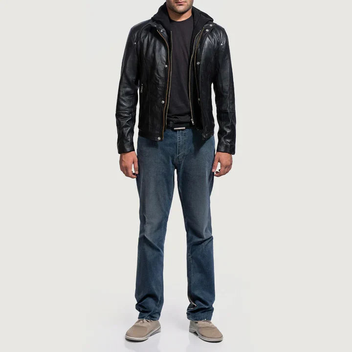 Men_s_Black_Hooded_Leather_Jacket_Full_Length