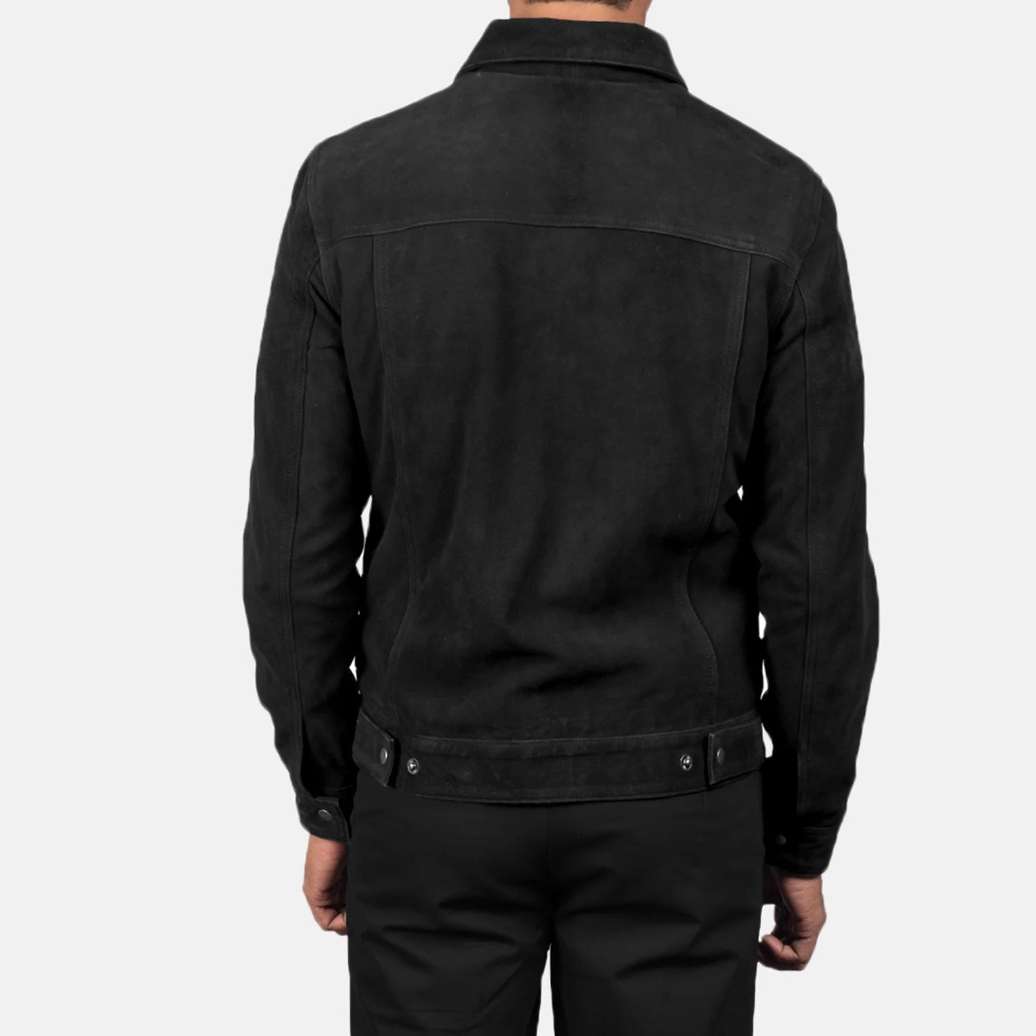 Men_s_Stallon_Black_Suede_Trucker_Jacket_Tilted_Back