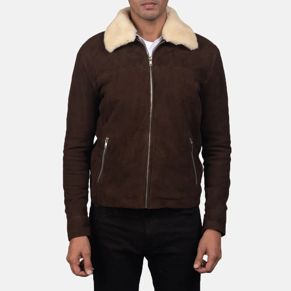 Mens_Coffner_Brown_Shearling_Fur_Leather_Jacket_Made_of_100_Real_Goatskin_Suede_4