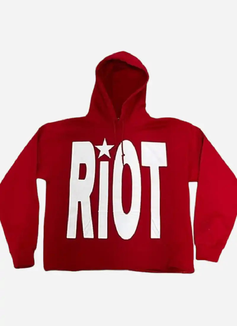 Riot-Oversized-Red-Hoodie