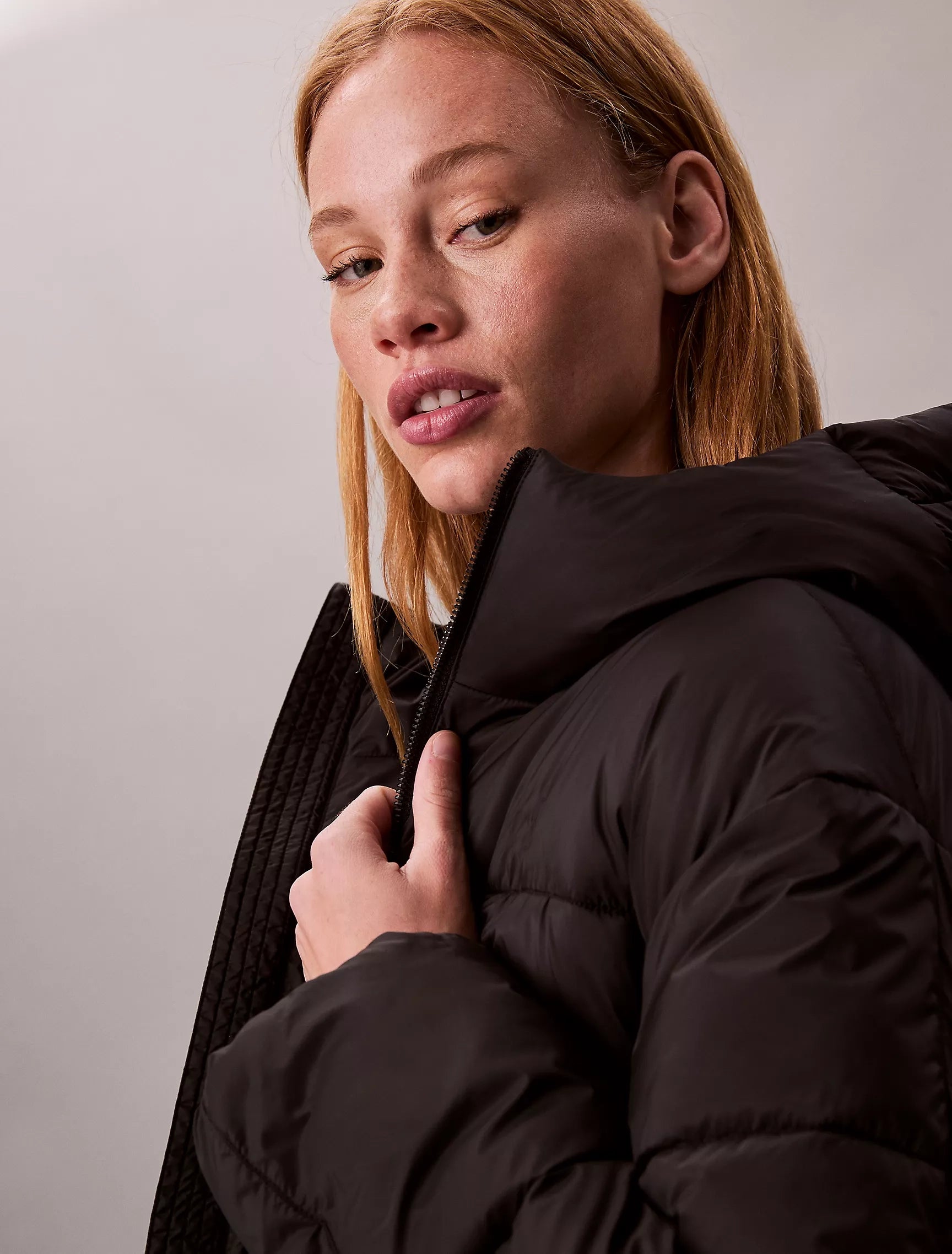 Short Puffer Black Jacket