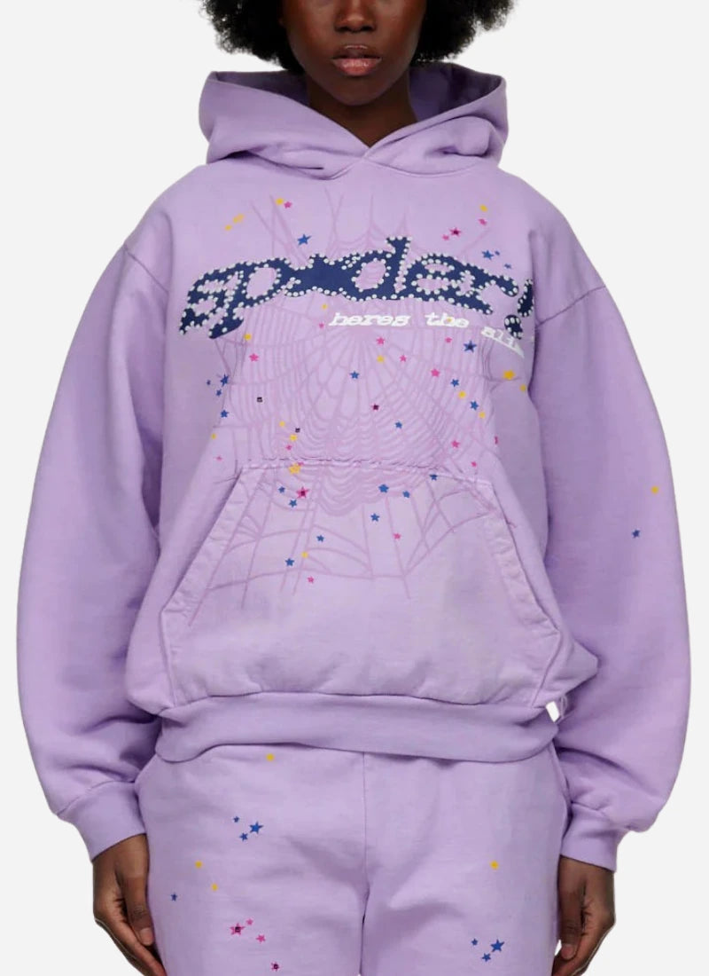 Sp5der-Acai-Purple-Hoodie