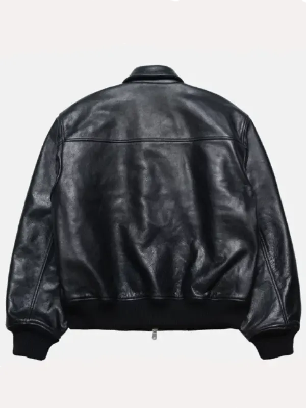 Stussy-Bomber-Leather-Jacket