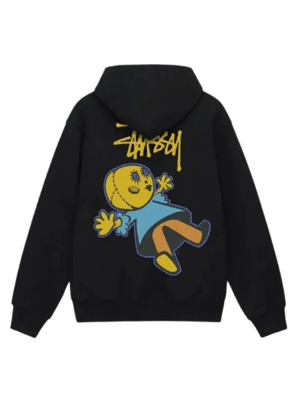 Stussy-Dollie-Black-Hoodie