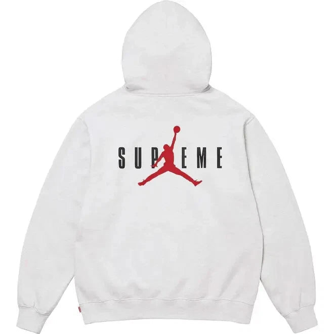 Supreme Jordan Hoodie White