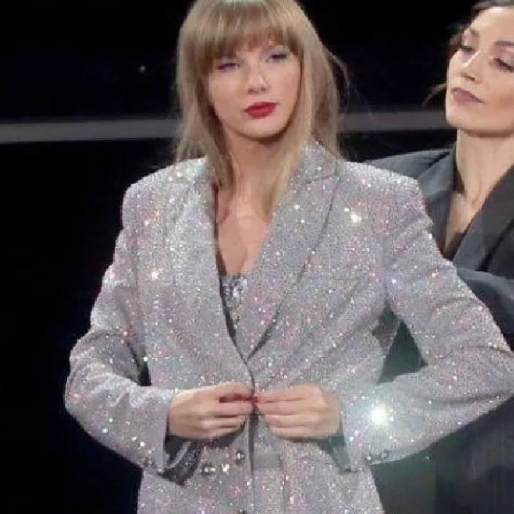 Taylor Swift Silver Blazer Eras Tour