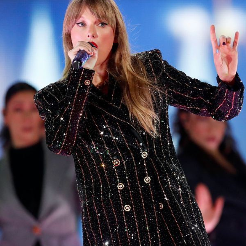 Taylor Swift Eras Tour 2023 Black Coat