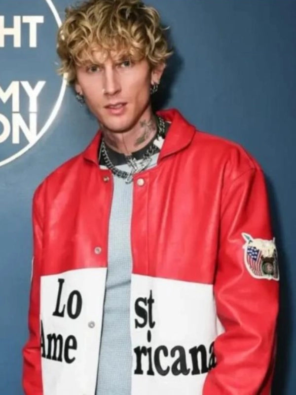 The Tonight Show MGK Leather Jacket