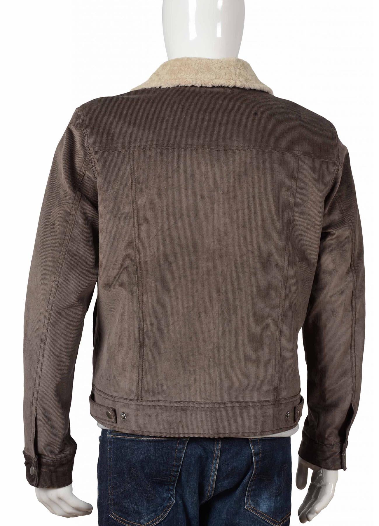 yellowstone-fur-collar-brown-corduroy-jacket